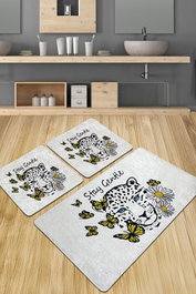 Mijölnir Stay Gentle Djt Juego de alfombrillas de baño Multicolor